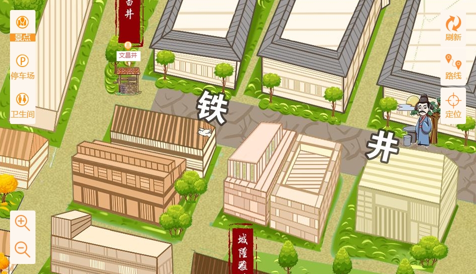 凤岗镇智慧景区：手绘地图与语音导览的完美融合